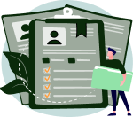 Choose and hire illustration